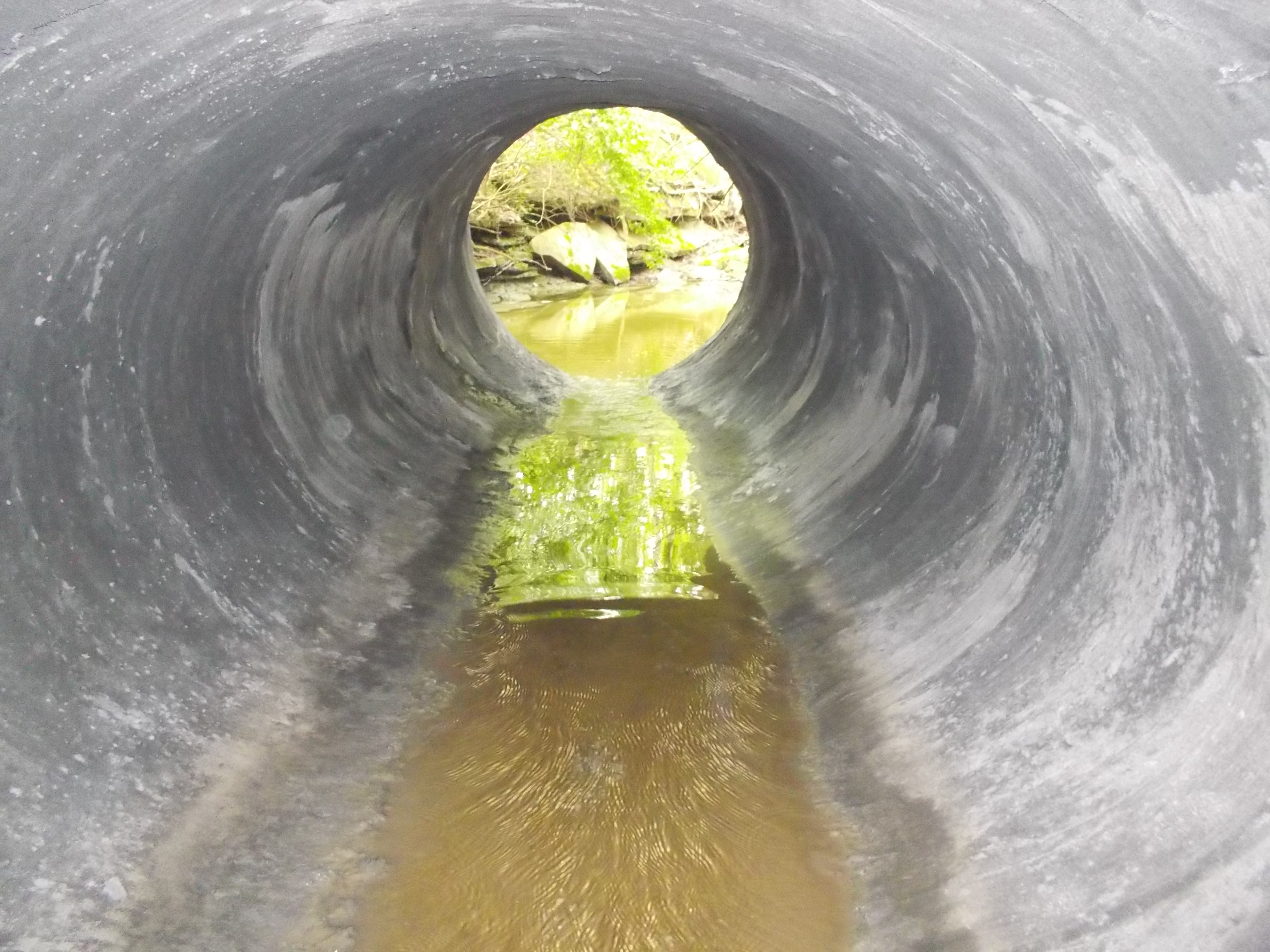 Culvert lined with Geocast