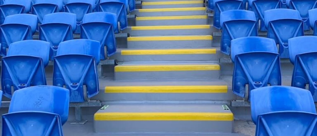 C-BUS STADIUM STEPS COMPLETED