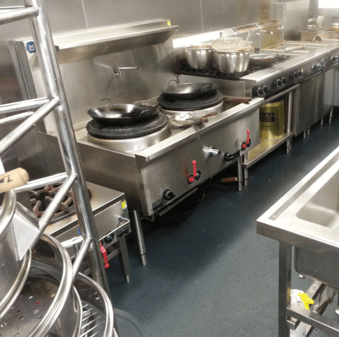 COMMERCIAL KITCHEN FLOOR