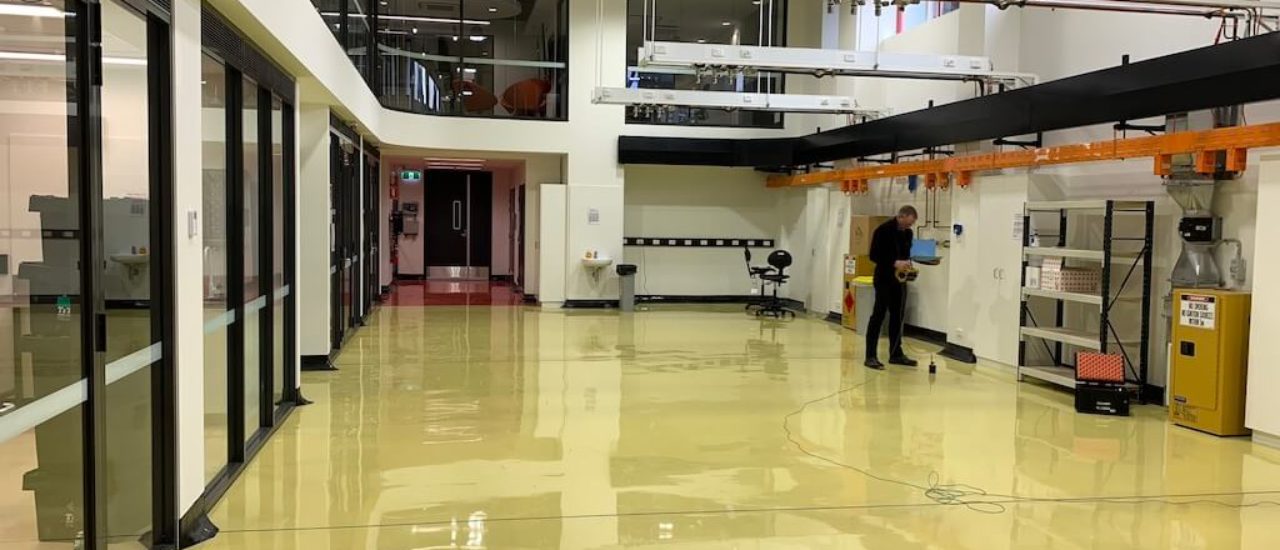 CONDUCTIVE FLOOR TESTING