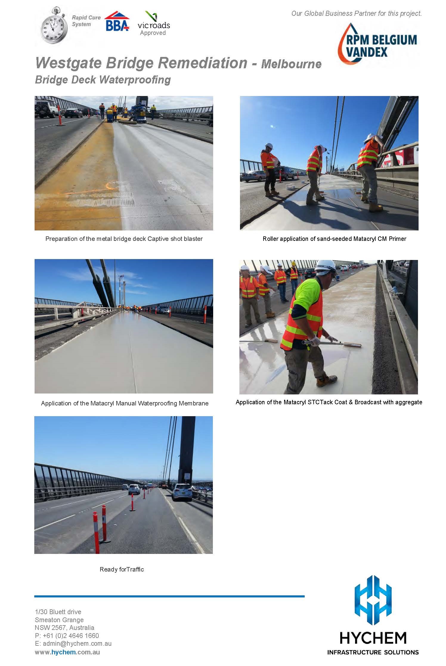 Westgate Bridge Remediation